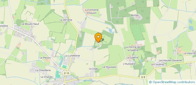 localisation de l'entreprise AGENCEMENT MENUISERIE BATIMENT MINETTO  MONTRELAIS