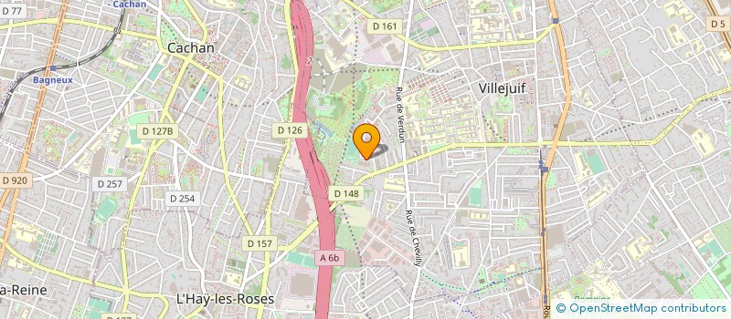 localisation de l'entreprise AGENCEMENT MENUISERIE DE CHAMPAGNE à VILLEJUIF