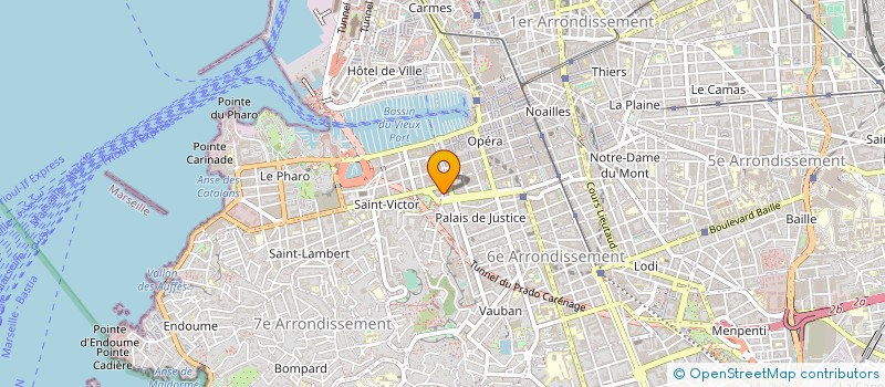 localisation de l'entreprise AGENCEMENT METAL à MARSEILLE