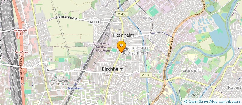 localisation de l'entreprise AGENCEMENT MORGANE à BISCHHEIM