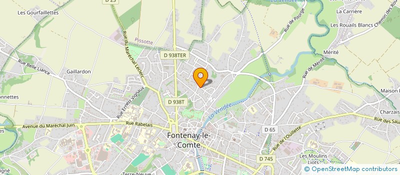 localisation de l'entreprise AGENCEMENT MORISSET VINCENT à FONTENAY-LE-COMTE