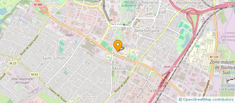 localisation de l'entreprise AGENCEMENT OCCITAN à TOULOUSE
