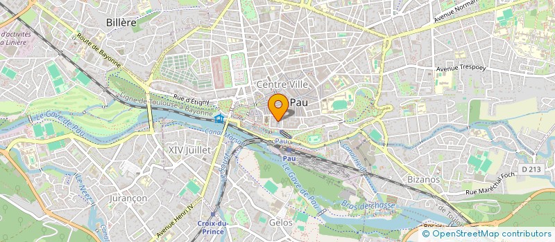 localisation de l'entreprise AGENCEMENT PALOIS à PAU