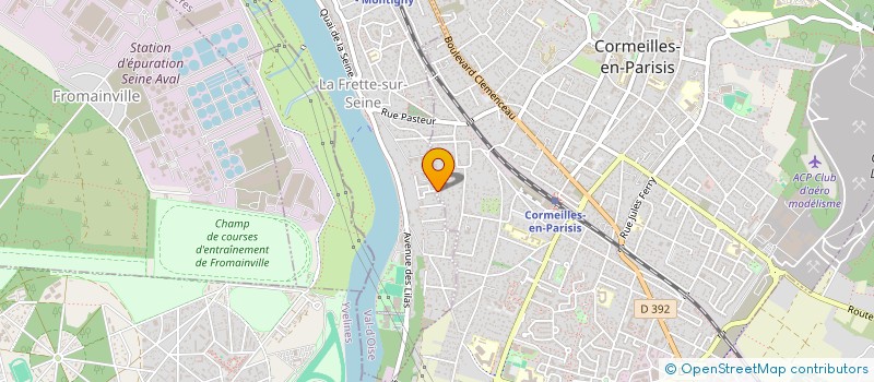 localisation de l'entreprise AGENCEMENT PLAFOND CLOISON MENUISERIE  CORMEILLES-EN-PARISIS