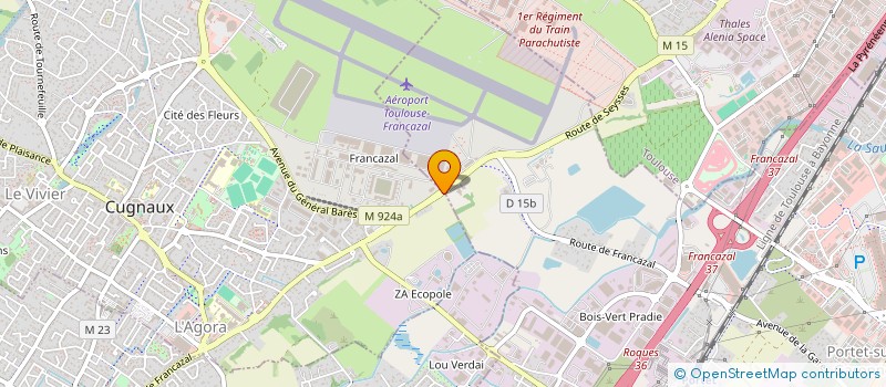 localisation de l'entreprise AGENCEMENT RENOVATION DU BATIMENT à CUGNAUX