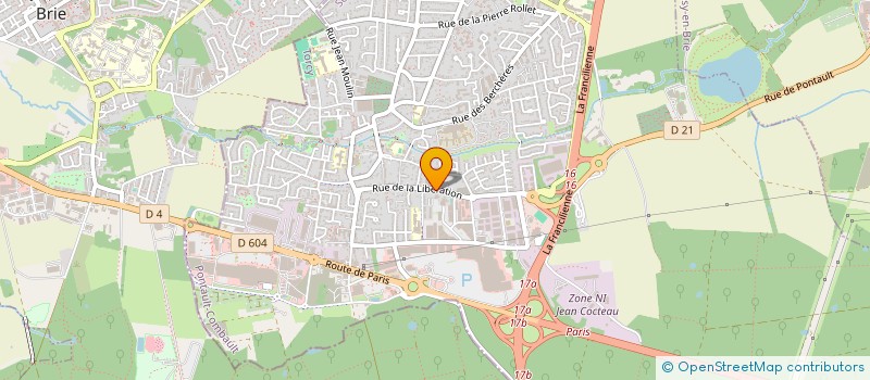 localisation de l'entreprise AGENCEMENT RENOVATION DU BATIMENT à PONTAULT-COMBAULT