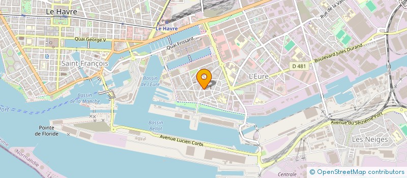 localisation de l'entreprise AGENCEMENT RENOVATION IMMOBILIERE à LE HAVRE
