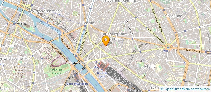 localisation de l'entreprise AGENCEMENT RESTAURATION TRADITION  PARIS