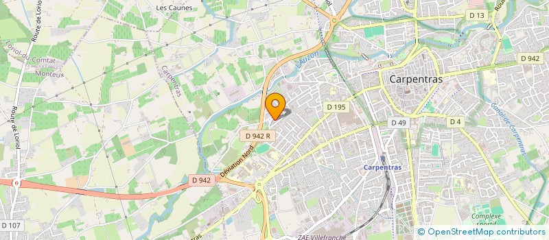 localisation de l'entreprise AGENCEMENT SERVICE à CARPENTRAS