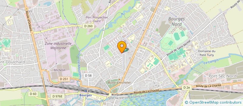 localisation de l'entreprise AGENCEMENT SERVICES  BOURGES