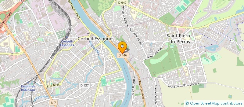localisation de l'entreprise AGENCEMENT TRAVAUX METALLURGIQUE SERRUR à CORBEIL-ESSONNES