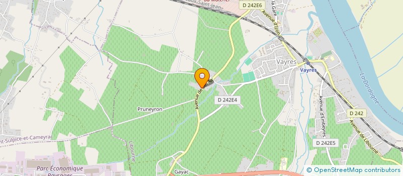 localisation de l'entreprise AGENCEMENT-TS à VAYRES