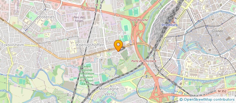 localisation de l'entreprise AGENCEMENT TS LABORATOIRE à STRASBOURG