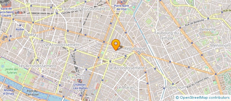 localisation de l'entreprise AGENCEMENTS BATIMENTS SERVICES à PARIS