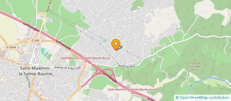 localisation de l'entreprise AGENCEMENTS BY L'ATELIER AIXOIS  SAINT-MAXIMIN-LA-SAINTE-BAUME