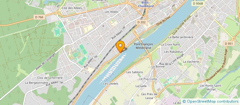 localisation de l'entreprise AGENCEMENTS DE BARS ET DE CUISINES à BLOIS