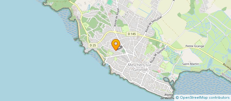 localisation de l'entreprise AGENCEMENTS DE L'ESTUAIRE  GREZAC