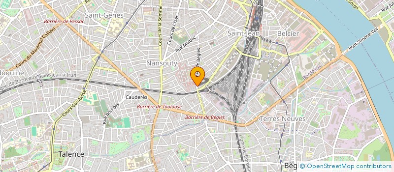 localisation de l'entreprise AGENCEMENTS ET CONSTRUCTIONS D'AQUITAINE à BORDEAUX