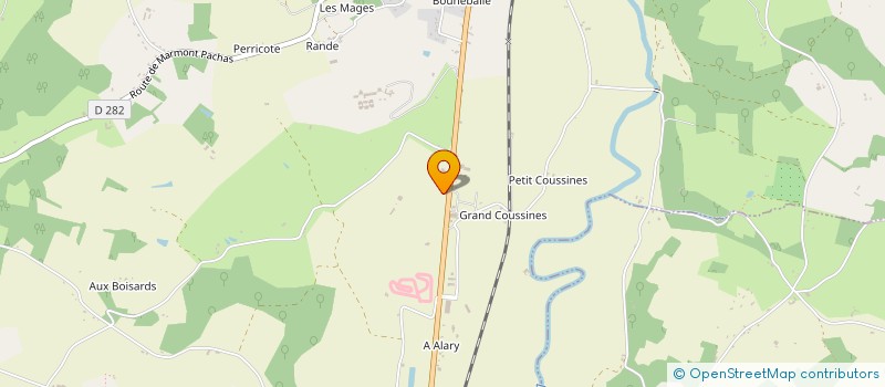 localisation de l'entreprise AGENCEMENTS M M  LAYRAC