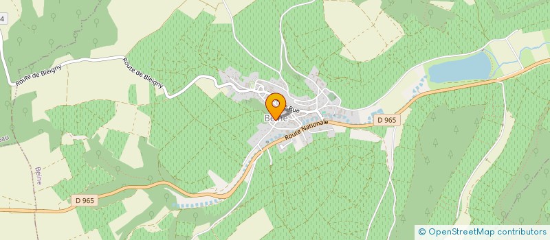 localisation de l'entreprise AGENCEMENTS M2M à BEINE