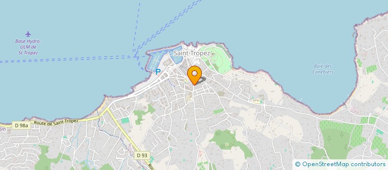 localisation de l'entreprise AGENCES DES LICES à SAINT-TROPEZ