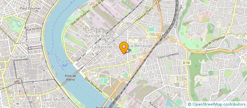 localisation de l'entreprise AGENCEWWW à BORDEAUX