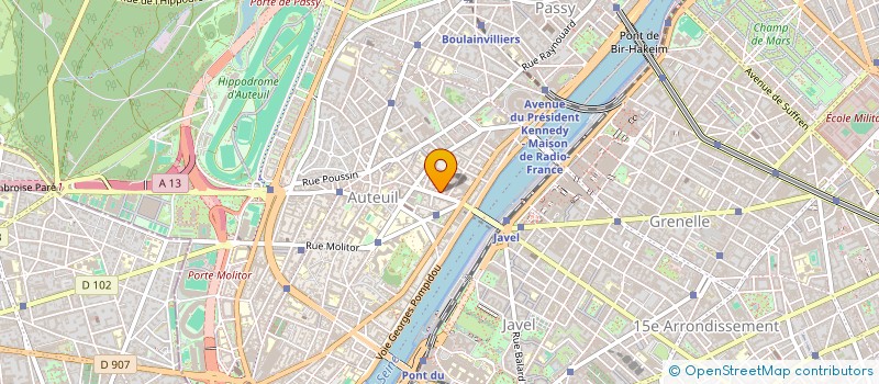 localisation de l'entreprise AGENCEZ VOUS  PARIS