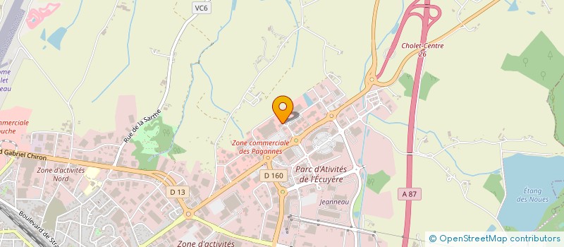 localisation de l'entreprise AGENCIA CUISINES à CHOLET
