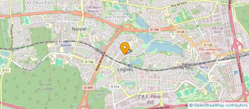 localisation de l'entreprise AGENCITY COURS DES LACS  LOGNES