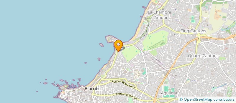 localisation de l'entreprise AGENCY à BIARRITZ