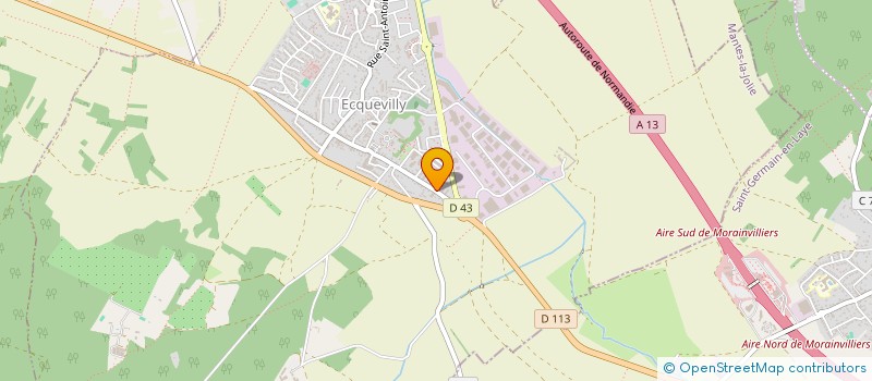 localisation de l'entreprise AGENCY FAMILY  ECQUEVILLY