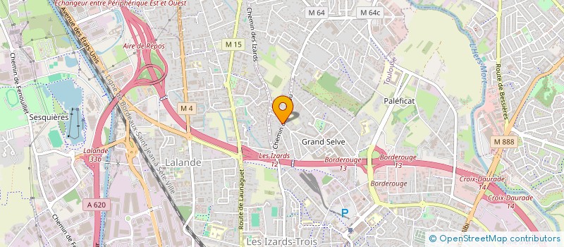 localisation de l'entreprise AGENCY FULL PROJECT  LAUNAGUET