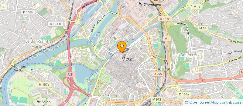 localisation de l'entreprise AGENCY IMMOBILIER CONSEIL ET TRANSACTION  METZ