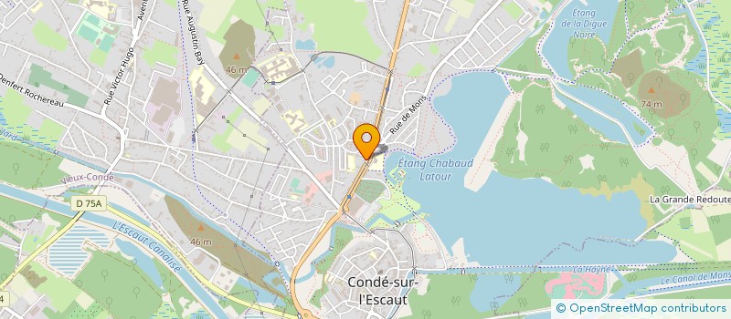 localisation de l'entreprise AGENCY SERTIEMBOUTI PROFESSIONAL SCE à CONDE-SUR-L'ESCAUT