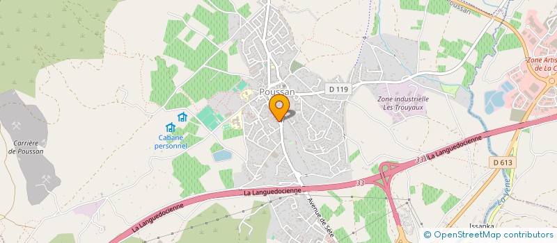 localisation de l'entreprise AGENCY SETE CLEARANCE à POUSSAN