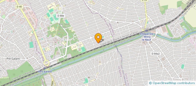 localisation de l'entreprise AGENCY TRANSPORT SOLUTIONS  TREMBLAY-EN-FRANCE