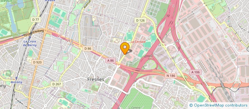 localisation de l'entreprise AGENDA COMMUN  FRESNES