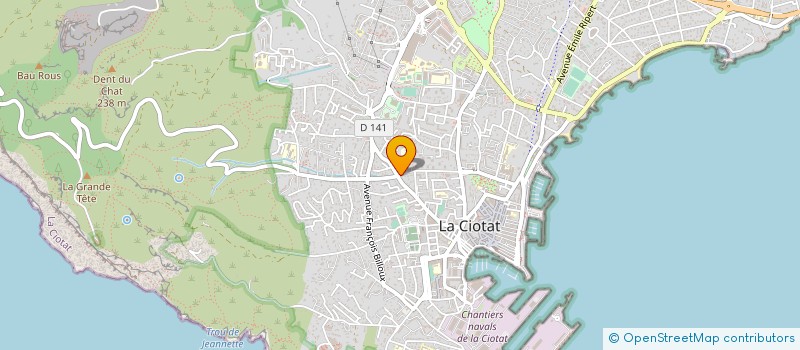 localisation de l'entreprise AGENDA DIAG'EXPERT à LA CIOTAT