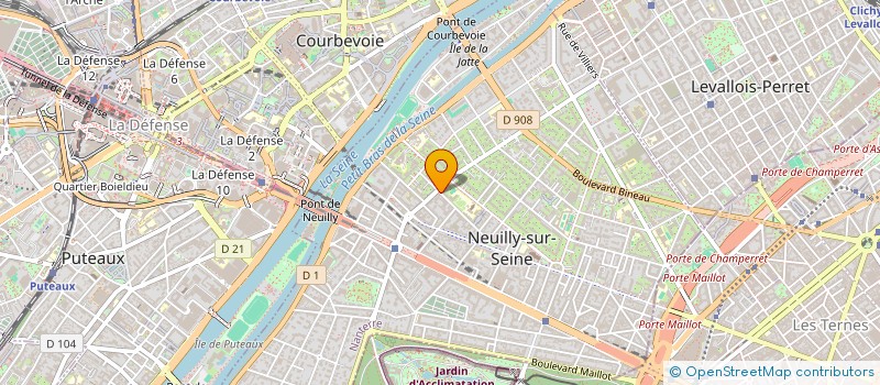 localisation de l'entreprise AGENDA IN TIME à NEUILLY-SUR-SEINE