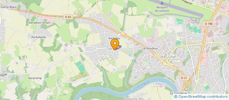 localisation de l'entreprise AGENDA OUEST à LANNION
