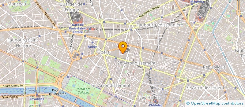 localisation de l'entreprise AGENDA PHONE SERVICE à PARIS