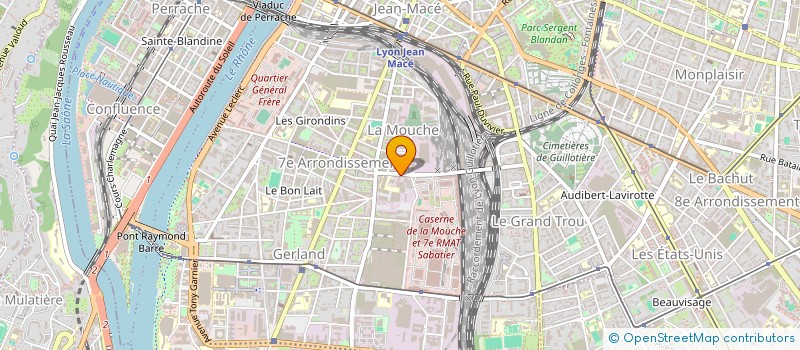 localisation de l'entreprise AGENDA PLUS à LYON