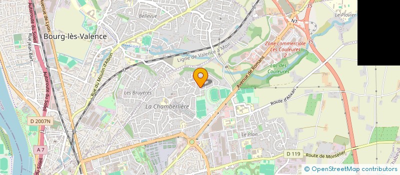 localisation de l'entreprise AGENDA VOTRE à VALENCE
