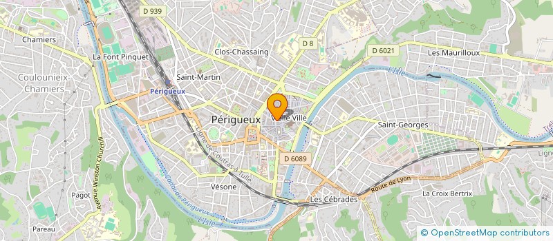 localisation de l'entreprise AGENDA24  PERIGUEUX