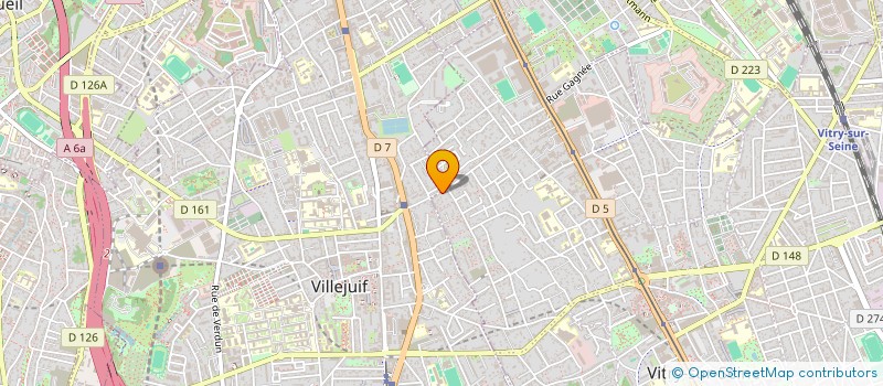 localisation de l'entreprise AGENDECOR à VITRY-SUR-SEINE