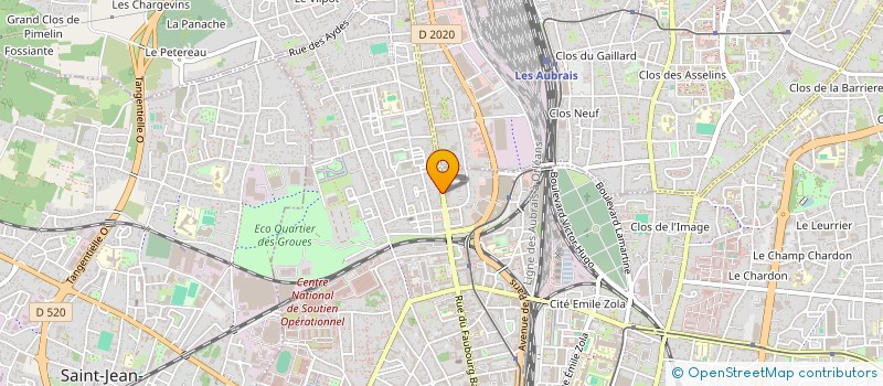 localisation de l'entreprise AGENDICUM AMENAGEMENT à ORLEANS