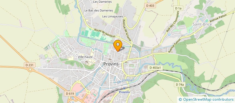 localisation de l'entreprise AGENESIE DENTAIRE SCHOOL à PROVINS