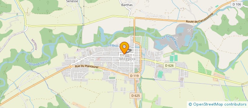 localisation de l'entreprise AGENIUM DRONES SOLUTIONS à MIREPOIX
