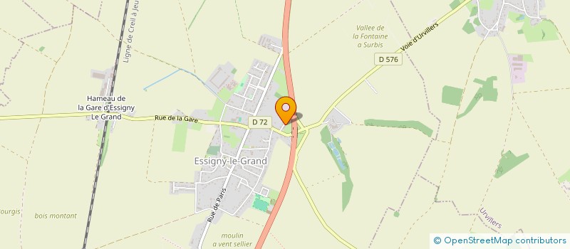 localisation de l'entreprise AGENOR SAINT QUENTIN à ESSIGNY-LE-GRAND