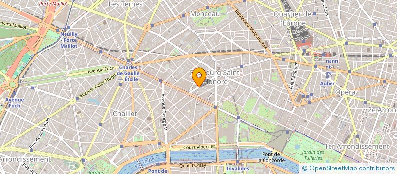 localisation de l'entreprise AGENORA AUDIT  PARIS